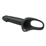16,8 cm Belden Bağlamalı İçi Boş 4,2 cm Dolgulu Strapon Penis - Landon - Görsel 6