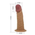 17,5 cm Belden Bağlamalı İçi Boş 7 cm Dolgulu Strapon Penis - Houston - Görsel 8
