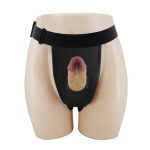 17,5 cm Belden Bağlamalı İçi Boş 7 cm Dolgulu Strapon Penis - Houston - Görsel 6