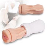 17,5 cm Gerçekçi Doku Realistik Suni Vajina Mastürbatör - Görsel 6