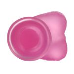 17,5 cm Şeffaf Realistik Damarlı Vantuzlu Pembe Dildo Penis - Görsel 7