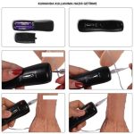 18 cm 360° Oynar Başlı Titreşimli Vibratör Realistik Penis Dildo - Parker - Görsel 6