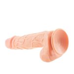 18 cm Realistik Damarlı Vantuzlu Dildo Penis - Görsel 6
