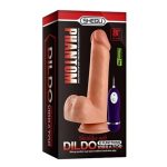 19,5 cm Belden Bağlamalı Titreşimli Realistik Dildo Penis Set - Görsel 6