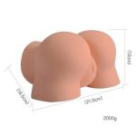 2 İşlevli 3D Realistik Kalça Suni Vajina Anüs - Bad Girl - Görsel 8