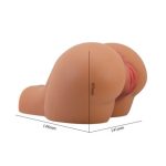 2 İşlevli Titreşimli Suni Vajinal ve Anal Masturbatör - Kylie - Görsel 8