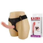 Belden Bağlamalı  20 cm İçi Dolu Strapon Penis - Görsel 8