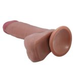 20,5 cm Çift Katmanlı Gerçekçi Dildo Penis - Görsel 6