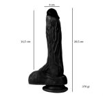 20,5 cm Belden Bağlamalı Realistik Dildo Zenci Penis Set - Görsel 6