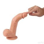 21 cm Belden Bağlamalı Titreşimli Realistik Dildo Penis Set - Görsel 26