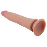 21 cm Yeni Nesil Çift Katmanlı Realistik Vantuzlu Testissiz Dildo Penis - Kable2 - Görsel 7