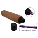 21,5 cm Çift katmanlı Güçlü Titreşimli Realistik Vibratör Gerçekci Penis Dildo - Waldorf - Görsel 7