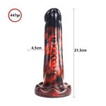 Belden Bağlamalı 21,5 cm Gerçekçi Kalın Dildo Penis - Monster43 - Görsel 6