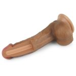 21 cm Yeni Nesil Teknolojik Realistik Melez Penis Dildo - Görsel 8