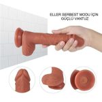 23 cm İleri Geri Hareketli Gerçekçi Silikon Vantuzlu Penis - William Thrusting - Görsel 7