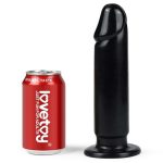 22,5 Cm Siyah Yumuşak Kalın Anal Dildo - Görsel 8