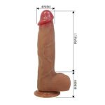 23,5 cm Realistik Vantuzlu Dildo Penis - Orton - Görsel 7