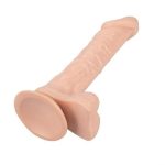 24 cm Belden Bağlamalı Vantuzlu Realistik Penis Anal Vajinal Dildo - Görsel 6