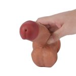 24 cm Su Fışkırtmalı Realistik Penis Anal Vajinal Dildo - Görsel 6