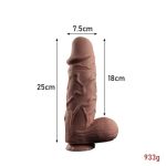 25 cm Belden Bağlamalı Yeni Nesil Realistik Penis + Kemer + Kayganlaştırıcı Hediyeli - Görsel 7