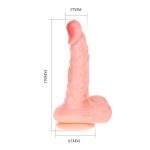 17 cm Realistik Vantuzlu Dildo Penis - Görsel 16