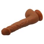 25,2 cm Realistik Vantuzlu Melez Dildo Penis + Kemer + Kayganlaştırıcı Hediyeli - Görsel 6