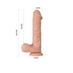 Belden Bağlamalı 26 cm Gerçekçi Kalın Dildo Penis - Bergrisi - Görsel 7