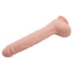 27 cm Belden Bağlamalı Büyük Boy Realistik Vantuzlu Dildo Penis - Görsel 7