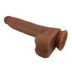 Belden Bağlamalı 28 cm Gerçekçi Uzun Dildo Penis - Adley - Görsel 6