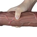 29,5 cm Belden Bağlamalı Yeni Nesil Çift Katmanlı Gerçekçi Kalın Dildo Penis - Görsel 6