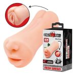 3 Boyutlu Çift Taraflı Suni Oral & Vajinal Mastürbatör - Gemini - Görsel 7