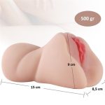 3 Boyutlu Gerçekçi Anal & Vajinal Masturbatör - Carrie - Görsel 8
