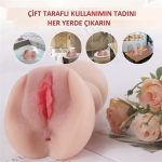 3 Boyutlu Gerçekçi Anal & Vajinal Masturbatör - Carrie - Görsel 7