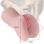 3 Boyutlu Gerçekçi Anal & Vajinal Masturbatör - Linda - Görsel 7