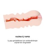 3 Boyutlu Suni Vajina Mastürbatör - Valeria - Görsel 6