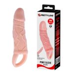 3 cm Dolgulu Penis Kılıfı Uzatmalı Prezervatif Dildo - Görsel 7