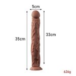 35 cm Gerçekçi Uzun & Kalın Dildo Penis - Görsel 6