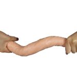 36,5 cm Lovetoy Lady Çift Taraflı Realistik Dildo Anal Vajinal Penis - Görsel 6
