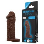 4 cm Uzatmalı Damarlı Penis Kılıfı - Görsel 6