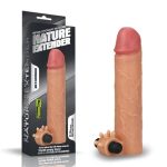 5 cm Uzatmalı Realistik Titreşimli Penis Kılıfı XTender - Görsel 8