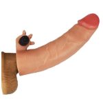 5 cm Uzatmalı Realistik Titreşimli Penis Kılıfı XTender - Görsel 7