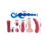 5'li Anal Vajinal Titreşimli 5'li Vibratör Seti - Love Kits - Görsel 8