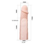 6cm Dolgulu Damarlı Ekstra Uzun Penis Kılıfı - Görsel 6