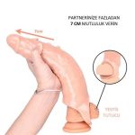 7 cm Dolgulu Realistik Ten Rengi Penis Kılıfı - Görsel 7