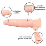 7 cm Dolgulu Realistik Ten Rengi Penis Kılıfı - Görsel 6