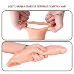 7 cm Dolgulu Realistik Ten Rengi Penis Kılıfı - Görsel 8