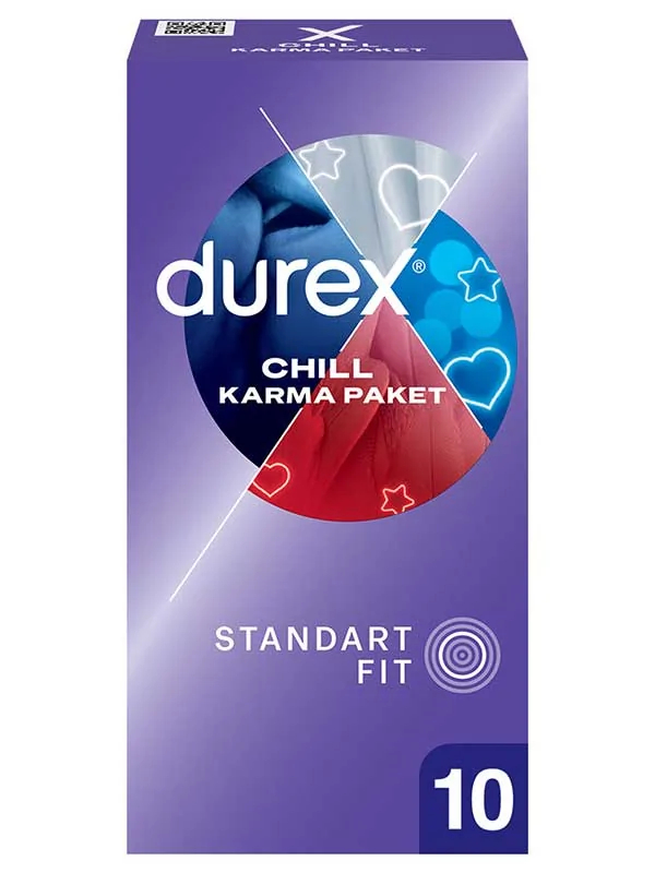 DR3104C10 Durex Chill 10'lu Paket - Görsel 1