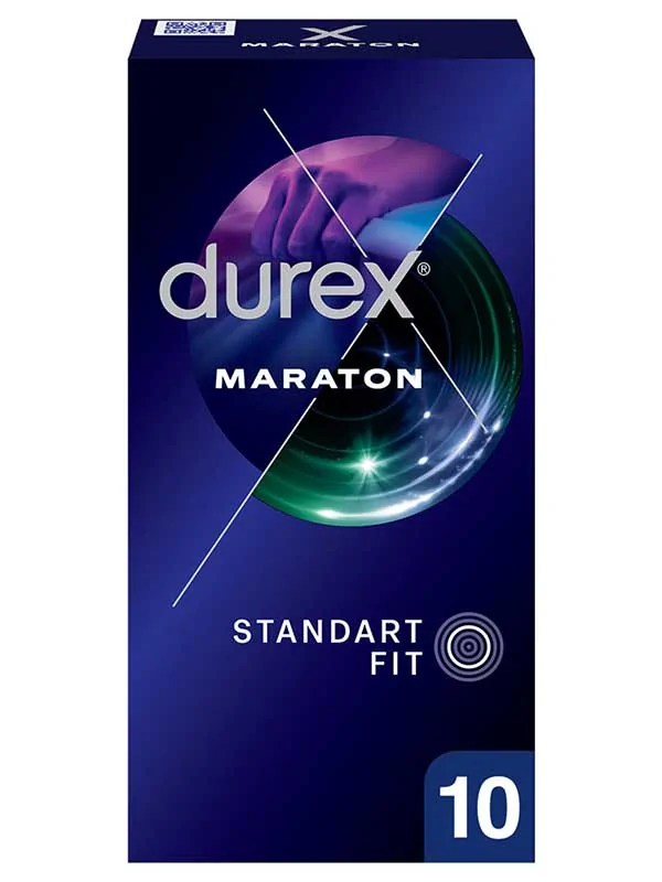 DR8086M10 Durex Maraton 10'lu Paket - Görsel 1