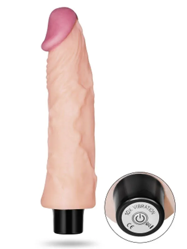 LV0913 8" Yumuşak ve Et Dokusunda Titreşimli Vibratör 20 cm - Görsel 1