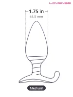 Lovense HUSH App Controlled Anal Plug 1.75" - Görsel 6